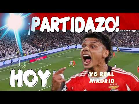 🚨PARTIDAZO Richard Rios Benfica vs Real Madrid (CHAMPIONS) | LUIS DIAZ LO ULTIMO LIVERPOOL LLORA