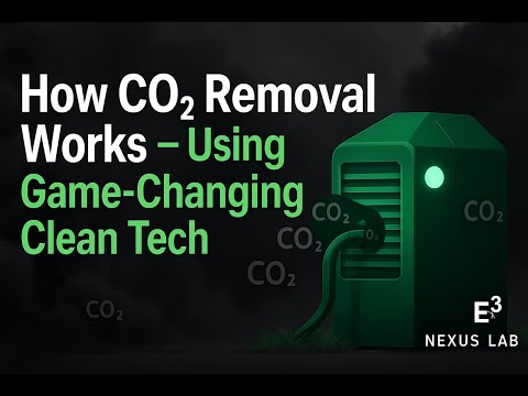 How CO₂ Removal Works — Using Game-Changing Clean Tech
