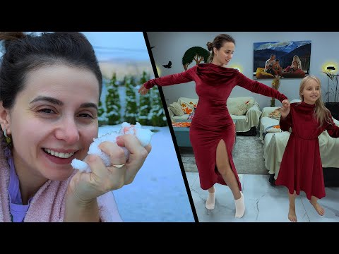 First snow 2025? ❄️ We're going to Mana to prepare the winter fig 😁