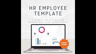 How to use the HR Dashboard template for Google Spreadsheet
