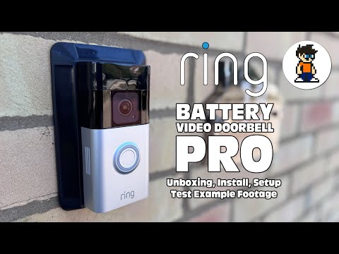 Ring Battery Video Doorbell PRO - FULL REVIEW - Unboxing, Install, Setup, Example Videos