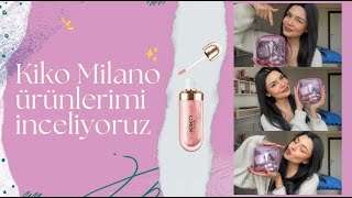 Kiko Ürünlerimi İnceliyorum | Lipgloss & Blush & Bronzer...