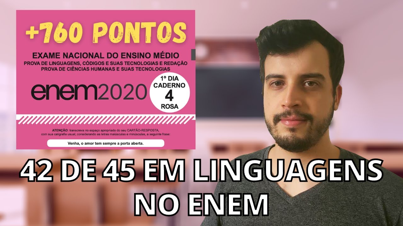 Como Eu Quase Gabaritei Linguagens no ENEM | Experiência e Método Que Usei