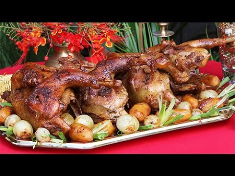 Recette de Noël : Poulet rôti à la créole - Ile de la Réunion