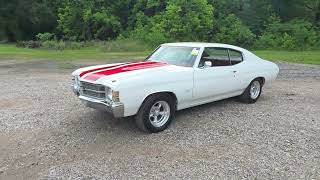1971 Chevrolet Chevelle SS Walk Around and Drive Away