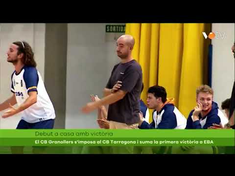 VOTV- El CB Granollers s'imposa al CB Tarragona i suma la primera victòria a EBA