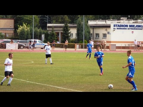 Skrót z meczu Wisła II Płock - Czarni Węgrów