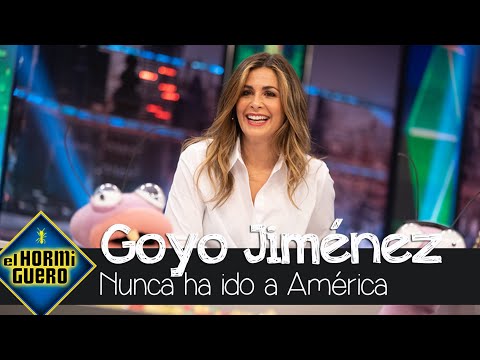 Nuria Roca destapa a Goyo Jiménez: "No has estado en América" - El Hormiguero