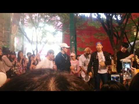 160604 홍대 길거리 공연 디오비-불타오르네2(설명보기)