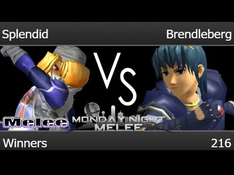 MNM 216 - Splendid (Sheik, Fox) vs Brendleberg (Marth) Winners - Melee
