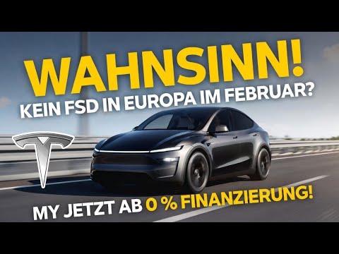 Wahnsinn! Tesla ändert Preise bei Model Y! Kein FSD in Europa im Februar?