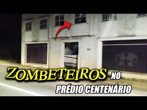 zombeteiros no prédio centenário