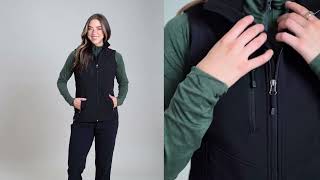Women's Trailblazer Fleece-Lined Softshell Vest (4055)