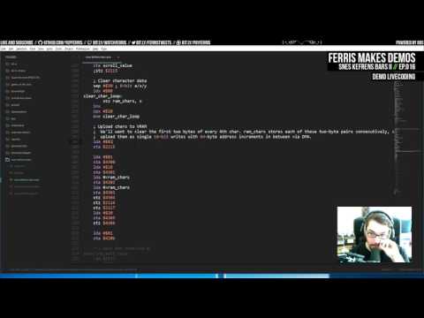 Ferris Makes Demos Ep.016 - SNES Kefrens Bars II