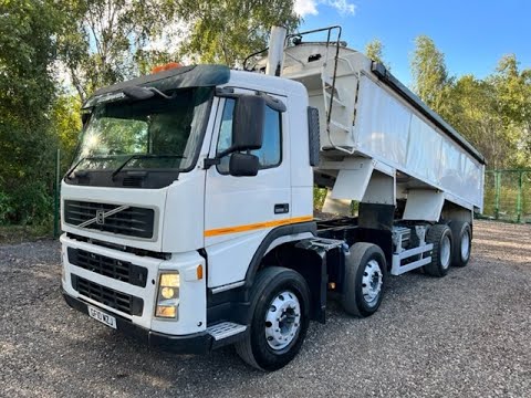 GF10 MZJ - Volvo FM 400 8x4 Day Cab Tipper | Law Truck Centre UK