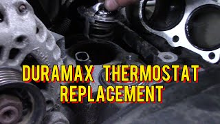 GM Duramax Thermostat Replacement Made Simple - Mechanics Minute