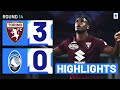 TORINO-ATALANTA 3-0 | HIGHLIGHTS | Zapata shines against his former club | Serie A 2023/24