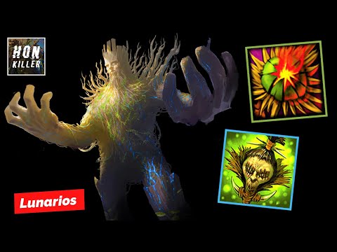 HoN Keeper of the Forest HELLFLOWER with SHRUNKEN HEAD