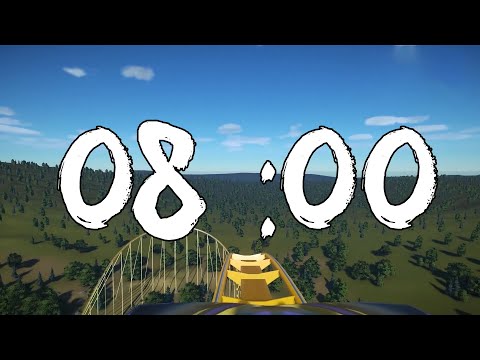 8 Minute Timer | Roller Coaster Timer For 8 Minute | ADHD Creative Timer 