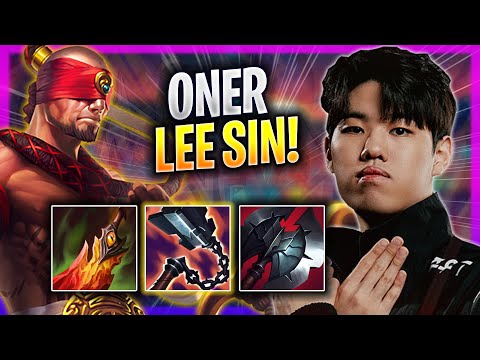 ONER IS SO CRAZY WITH LEE SIN! - T1 Oner Plays Lee Sin JUNGLE vs Viego! | Bootcamp 2023
