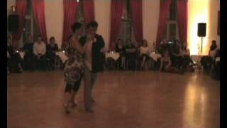 José Halfon y Virginia Cutillo . En el Falcone. Zurich