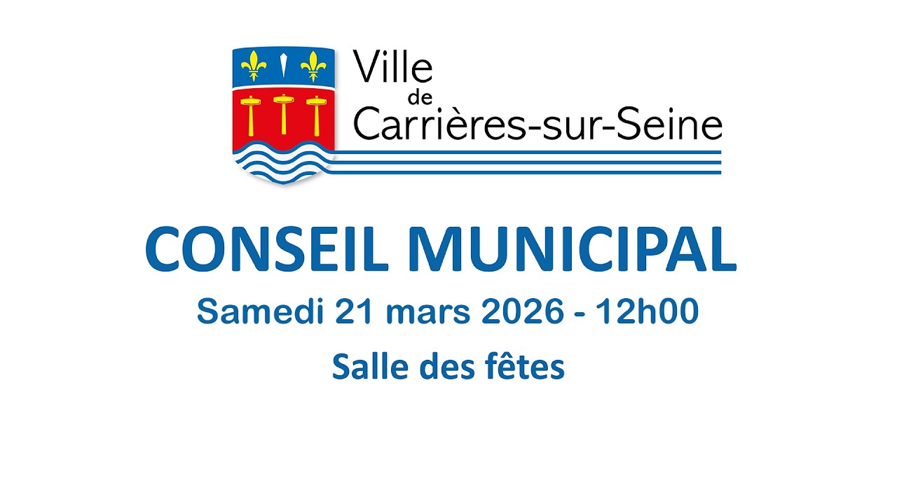 Regarder le Conseil municipal