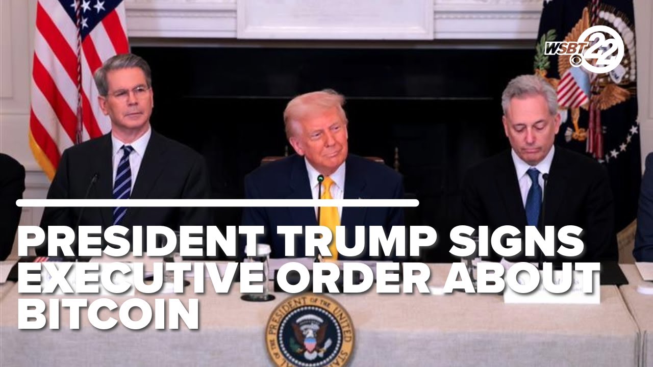 Trump signs order to establish US bitcoin reserve, pledges not to sell holdings