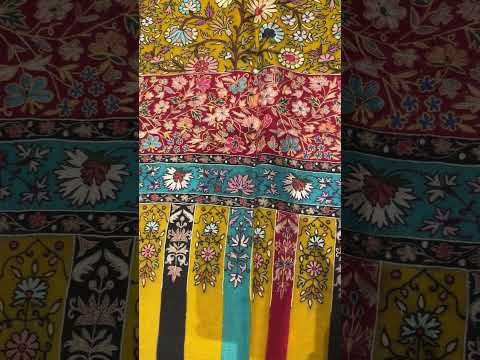 Hand Embroidered All Over Kani Shawl