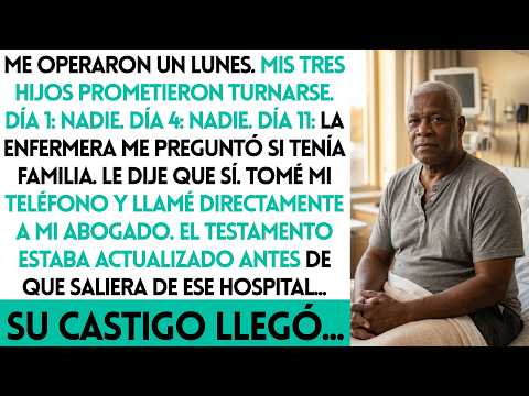 Mis Tres Hijos Prometieron Visitarme Tras Mi Operación Día 11: Ninguno Había Venido… Entonces Llamé.