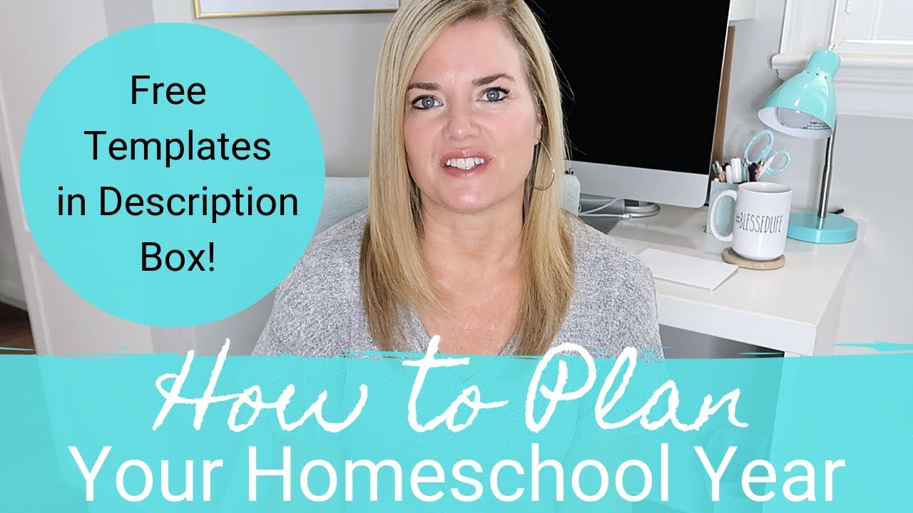 Homeschool Plan With Me 2019 | Free Templates | How to  Make  Homeschool Calendar and Lesson Plans |