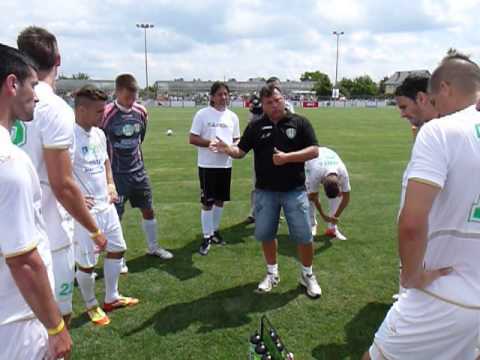 Király-kupa Szombathelyen,  Haladás - Szarajevo labdarúgó mérkőzés