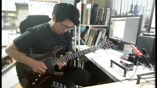 (Guitar solo improvisation) The Ghost Inside - Wide Eyed