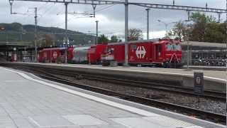 preview picture of video 'SBB Fire & Rescue train in Olten [07.10.11]'