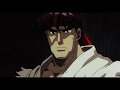 STREET FIGHTER II THE ANIMATION MOVIE Ryu VS Fei Long FIGHT