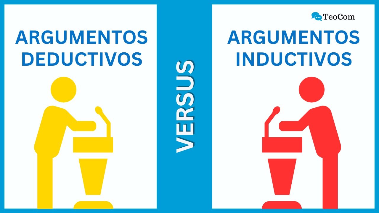 Argumentos deductivos vs argumentos inductivos - Explicación con ejemplos