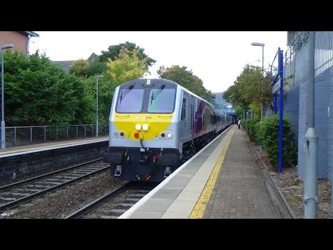 IE 201 Class loco 206 - Enterprise Test Train - Lisburn & City Hospital 15/10/15