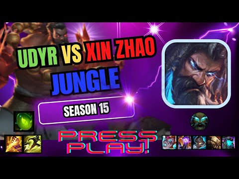 Udyr vs Xin Zhao Jungle S15