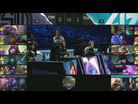CLG vs TSM Grand Final Highlights NA LCS Spring Split 2016 All Games