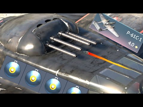 P-61 Black widow is WEIRD...