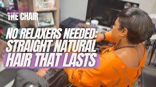 How to Maintain Straight Hair Without a Relaxer