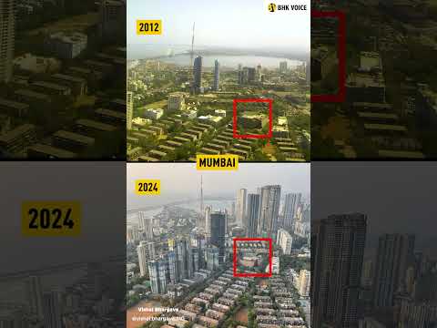 Mumbai: Then & Now #thenandnow #transformation #skyline #history