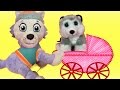 Patrulla Canina Juguetes Español EVEREST UN NUEVO BEBE CACHORRO PAW PATROL EN LA PISCINA