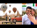 Cutest Surprise Proposal Indian Italian