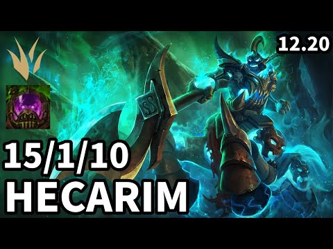 Hecarim Jungle vs Graves - Ranked Master - Patch KR 12.20