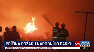 Hasiči na stopě viníka ničivého požáru v Českém Švýcarsku. Už vědí, kde začalo hořet
