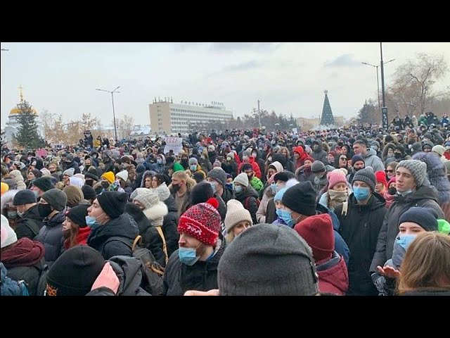 В Иркутске прошли несанкционированные митинги