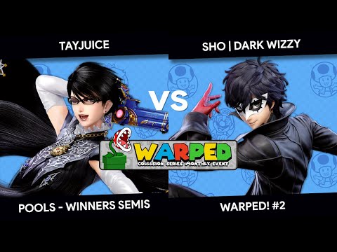 Warped! #2 - TayJuice (Bayonetta) vs Dark Wizzy (Joker) - Pools - Winners Semis