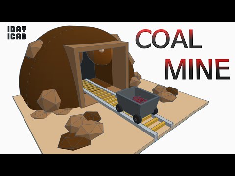 [1DAY_1CAD] COAL MINE (Tinkercad : Design / Project / Education)