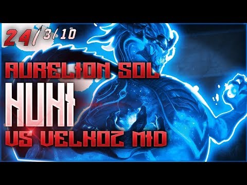S8 | Huhi Aurelion Sol vs Vel'Koz MID | Ranked League VOD