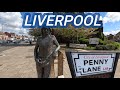 Penny Lane Liverpool famous street from a The Beatles song